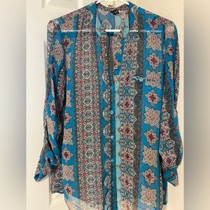 Long sleeve women blouse